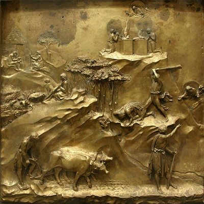 Cain and Abel Lorenzo Ghiberti